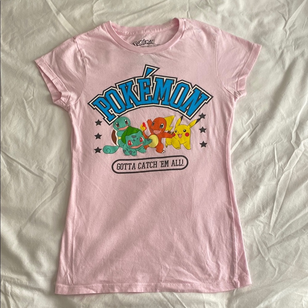 Pokémon Gotta Catch ‘Em All Pink T-Shirt